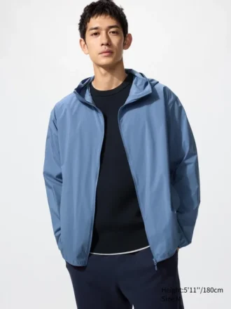 Parkas de protección UV para hombre que cabe en el bolsillo