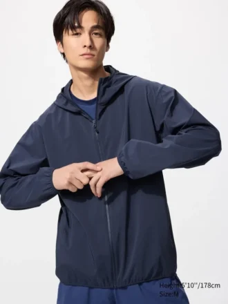 Parkas de protección UV para hombre que cabe en el bolsillo