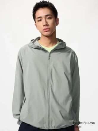 Parkas de protección UV para hombre que cabe en el bolsillo