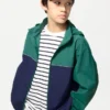 Parkas infantiles con protección UV y bolsillos | Color Block Parkas infantiles con protección UV y bolsillos | Color Block