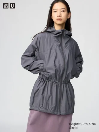 Parkas oversize transparentes con protección UV para mujer Parkas oversize transparentes con protección UV para mujer