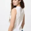Partes de arriba con abertura frontal para mujer Partes de arriba con abertura frontal para mujer