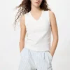 Partes de arriba tipo sujetador con cuello en V para mujer Partes de arriba tipo sujetador con cuello en V para mujer