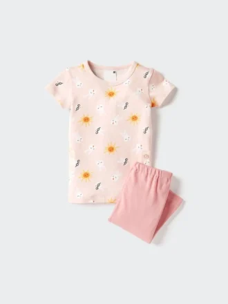 Pijamas de la colección Baby Baby Dry Picture Book | Manga corta