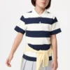 Polos de rayas de piqué seco para niños Polos de rayas de piqué seco para niños