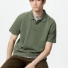 Polos unisex de piqué de algodón AIRism