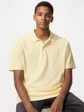 Polos unisex de piqué de algodón AIRism