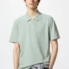 Polos unisex de piqué de algodón AIRism Polos unisex de piqué de algodón AIRism