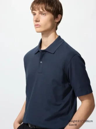 Polos unisex de piqué de algodón AIRism