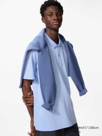 Polos unisex de piqué de algodón AIRism