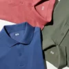 Polos unisex de piqué de algodón AIRism Polos unisex de piqué de algodón AIRism