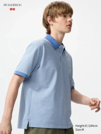 Polos unisex de piqué seco a rayas | Rayas finas