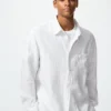 Premium Linen camisa para hombre | A rayas Premium Linen camisa para hombre | A rayas
