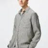 Premium Linen camisa para hombre | A rayas Premium Linen camisa para hombre | A rayas
