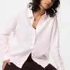 Premium Linen camisa para mujer | A rayas Premium Linen camisa para mujer | A rayas