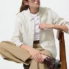 Premium Linen camisa para mujer | A rayas Premium Linen camisa para mujer | A rayas