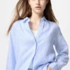 Premium Linen camisa para mujer | A rayas Premium Linen camisa para mujer | A rayas