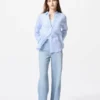 Premium Linen camisa para mujer | A rayas Premium Linen camisa para mujer | A rayas
