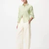 Premium Linen camisa para mujer | A rayas Premium Linen camisa para mujer | A rayas