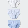 Ropa interior de algodón elástico para niños | 3 pares | Lunares Ropa interior de algodón elástico para niños | 3 pares | Lunares