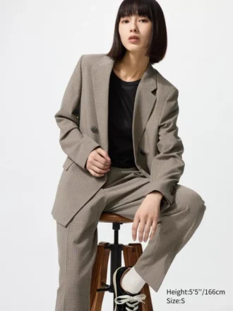 Smart Ankle Pants para mujer | A cuadros