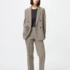 Smart Ankle Pants para mujer | A cuadros Smart Ankle Pants para mujer | A cuadros