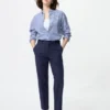 Smart Ankle Pants para mujer | Elástico en dos direcciones | Talla alta Smart Ankle Pants para mujer | Elástico en dos direcciones | Talla alta
