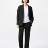 Smart Ankle Pants para mujer | Elástico en dos direcciones | Talla alta Smart Ankle Pants para mujer | Elástico en dos direcciones | Talla alta