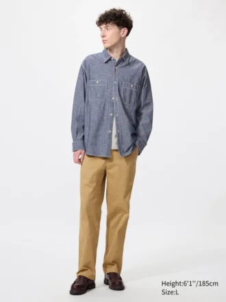 Sobrecamisas de cambray para hombre