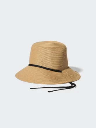 Sombrero ajustable de trenza de papel con protección UV para mujer Sombrero ajustable de trenza de papel con protección UV para mujer