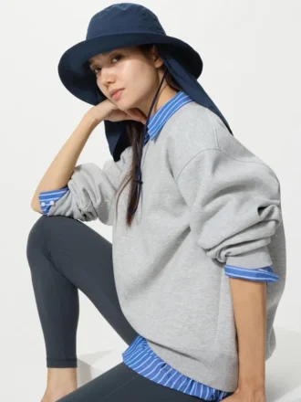 Sombrero con protección UV y bolsillo para mujer Sombrero con protección UV y bolsillo para mujer