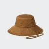 Sombreros de ala ancha de algodón y lino con protección UV para mujer