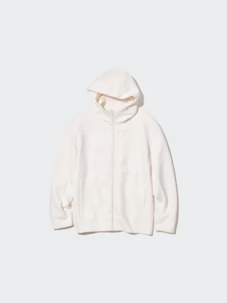 Sudadera con capucha, camisas de manga larga y cremallera completa Stretch Dry para hombre