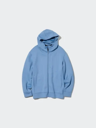 Sudadera con capucha, camisas de manga larga y cremallera completa Stretch Dry para hombre