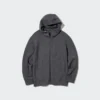 Sudadera con capucha, camisas de manga larga y cremallera completa Stretch Dry para hombre Sudadera con capucha, camisas de manga larga y cremallera completa Stretch Dry para hombre