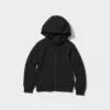 Sudadera con capucha, camisetas de manga larga y cremallera completa Ultra Stretch Dry para niños