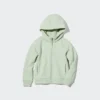 Sudadera con capucha, camisetas de manga larga y cremallera completa Ultra Stretch Dry para niños