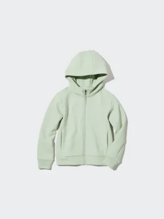 Sudadera con capucha, camisetas de manga larga y cremallera completa Ultra Stretch Dry para niños