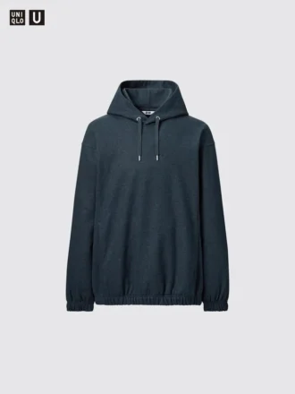 Sudadera con capucha de camiseta de manga larga de jersey cepillado para hombre