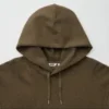 Sudadera con capucha de camiseta de manga larga de jersey cepillado para hombre