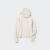 Sudadera con capucha de punto trenzado lavable para mujer Sudadera con capucha de punto trenzado lavable para mujer