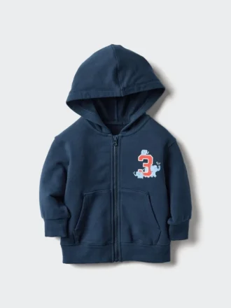 Sudadera con capucha y cremallera completa Baby Baby Ultra Stretch