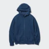 Sudadera con capucha y cremallera completa HEATTECH con forro de felpa para hombre Sudadera con capucha y cremallera completa HEATTECH con forro de felpa para hombre