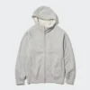 Sudadera con capucha y cremallera completa HEATTECH con forro de felpa para hombre Sudadera con capucha y cremallera completa HEATTECH con forro de felpa para hombre