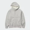 Sudadera con capucha y cremallera completa HEATTECH con forro de felpa para hombre Sudadera con capucha y cremallera completa HEATTECH con forro de felpa para hombre
