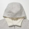 Sudadera con capucha y cremallera completa HEATTECH con forro de felpa para hombre Sudadera con capucha y cremallera completa HEATTECH con forro de felpa para hombre