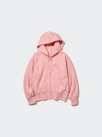 Sudadera con capucha y cremallera completa HEATTECH con forro de felpa para mujer Sudadera con capucha y cremallera completa HEATTECH con forro de felpa para mujer