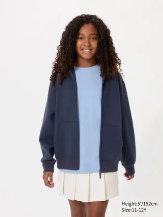 Sudadera con capucha y cremallera completa Kids Dry Sweat