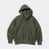 Sudadera con capucha y cremallera completa para hombre