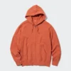 Sudadera con capucha y cremallera completa para hombre